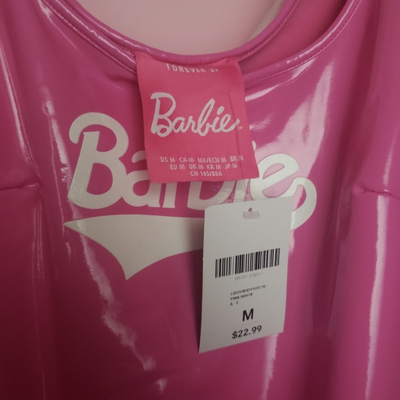 🆕️Pleather Barbie Bodysuit - Picture 3 of 3